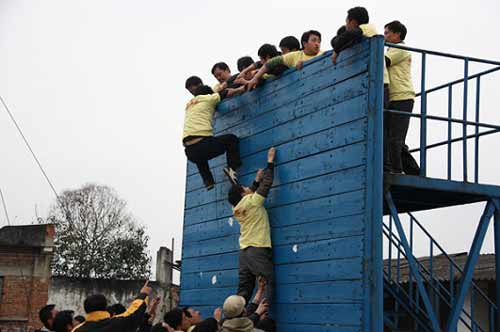 貴州鳳岡教職工拓展訓練基地培訓